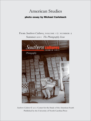cover image of American Studies